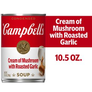 Campbell's Cream of Mushroom Soup With Roasted Garlic