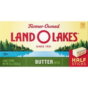 Land O Lakes Butter, Salted, Half Sticks