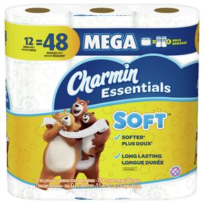 Charmin Bathroom Tissue, Soft, Mega Rolls, 2-Ply