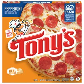 Pizza de pepperoni estilo pizzería Tony's