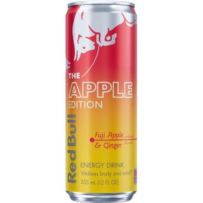 Red Bull Apple Edition Energy Drink, Fuji Apple & Ginger, 12 fl. oz. Can, 114mg Caffeine, Taurine & B Vitamins