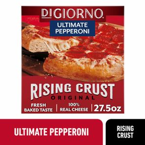 Pizza congelada de pepperoni con borde elevado original DiGiorno