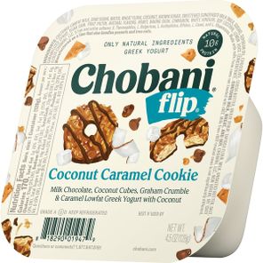 Chobani Coconut Caramel Cookie Greek Yogurt