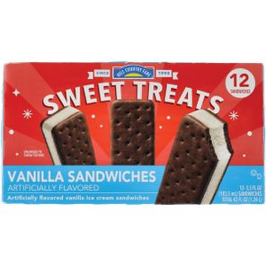 Sándwiches de helado de vainilla Sweet Treats Hill Country Fare