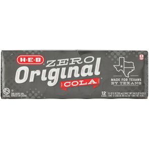 H-E-B Original Zero Calorie Cola