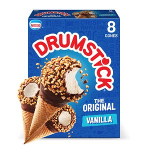Conos de helado de vainilla clásicos Drumstick