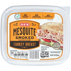 H-E-B Turkey Breast Mesquite Smoked