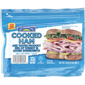 Hill Country Fare 96% Fat Free Cooked Ham And Water Product