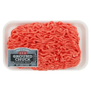 H-E-B Ground Beef Chuck 80/20