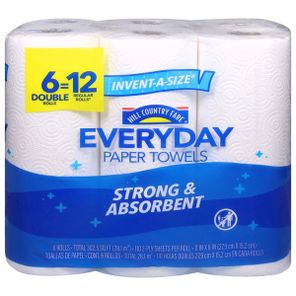 Hill Country Fare Invent-A-Size Big Roll Paper Towels