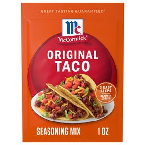 Mezcla de sazonador para tacos original McCormick