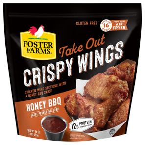 Foster Farms Take Out Honey BBQ Crispy Chicken Wings